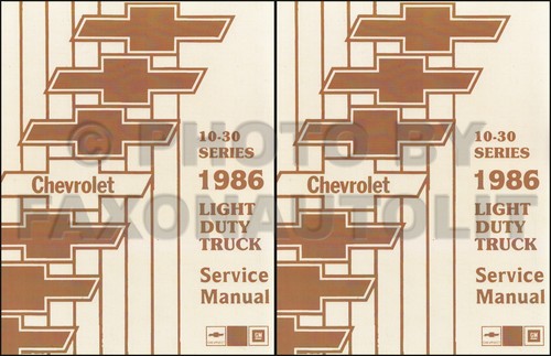 1986 chevy camion - camion, réparation
