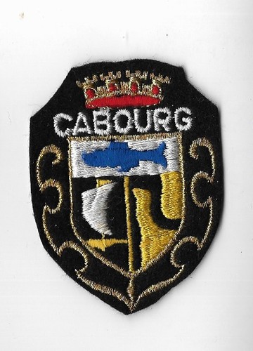 Cabourg écusson 5x7 - cm,