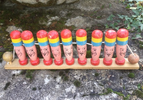 Ancien jeu quilles en - de,