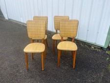Suite de 4 chaises vintage