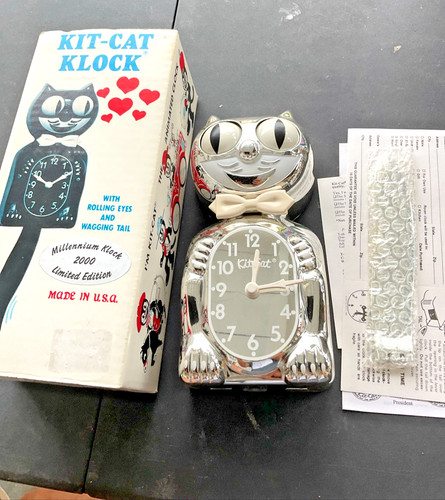 Rare millennium kit cat klock - millennium, kit-cat