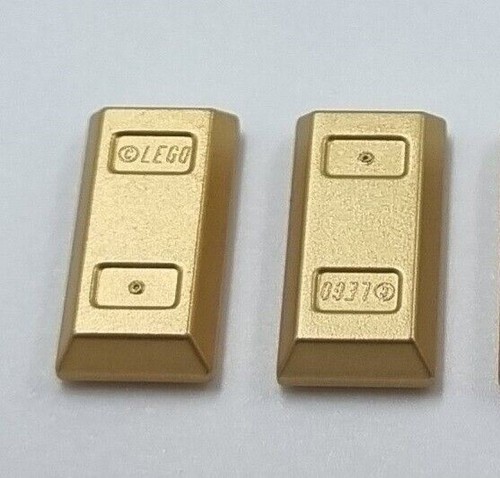 Lingot lego metallic gold - lego,