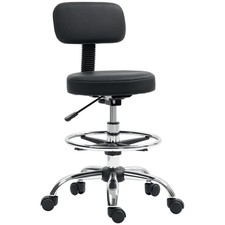 HOMCOM Tabouret de bureau