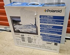 Polaroid TLX01511C 15.4" LCD 720P/1080i HD TV w/ Remote + Power + Box Working 
