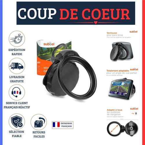 Support gps voiture ventouse - gps,