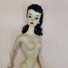 Vtg Original Brunette 1960 Mattel Ponytail Barbie No.3 #3 GORGEOUS in zebra suit