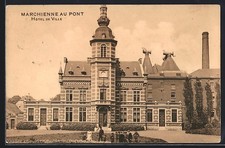 CPA Marchienne au Pont, Hotel de Ville 