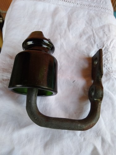 Ancien isolateur verre sur - ancien,