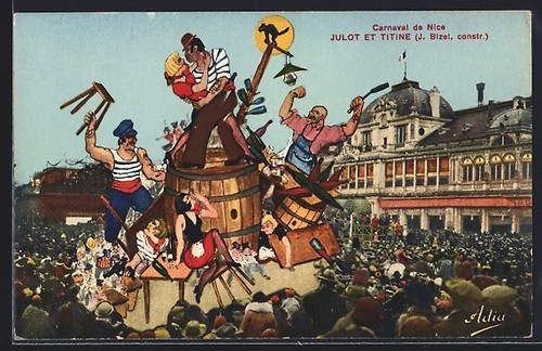 Carte postale nice carnaval - carte,