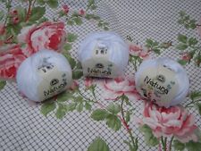 3 pelotes Natura Just coton