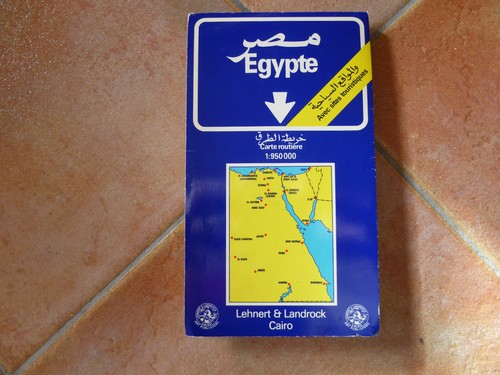 Carte routière egypte - routière,