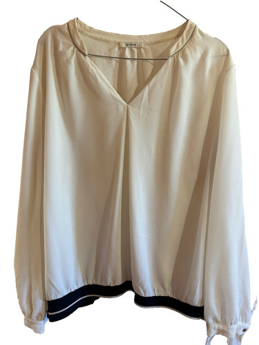 Devernois blouse blanche - blouse,