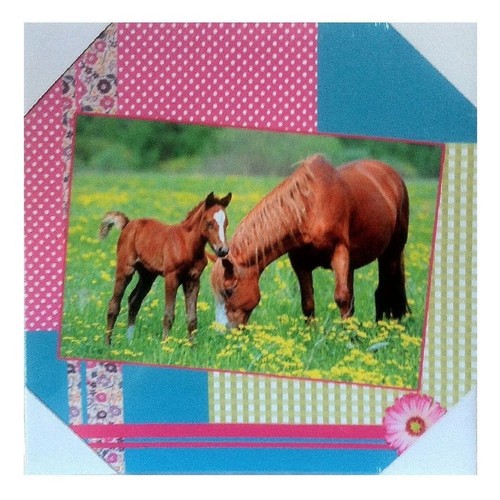 Cadre toile cheval - cadre,