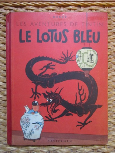 Tintin lotus bleu b2 - le,