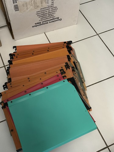 Lot dossiers suspendus - lot, 21