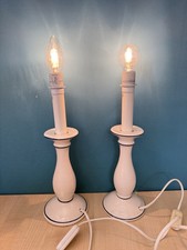 IKEA Vintage 1960’s Lamp Pair. Delfs Blue Style. Ceramic. Working. Rare.
