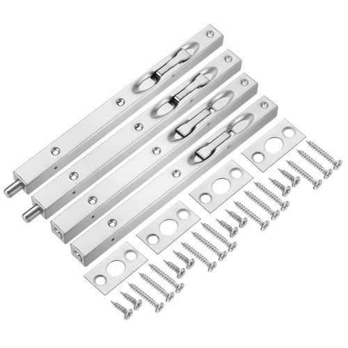 Verrou encastré acier - encastré, 10"