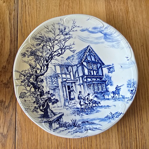 Lot assiettes anciennes - , gien