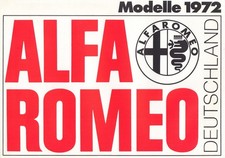 Alfa Romeo Zagato Junior Spider GTA Bertone Montreal Guilia Brochure 1972 46