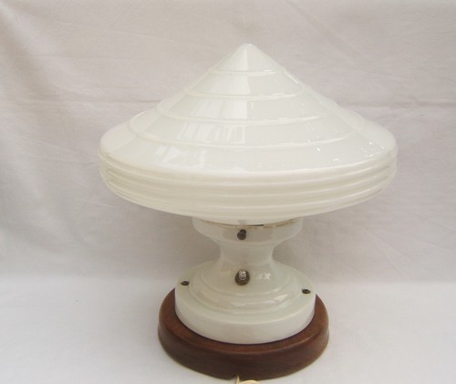 Ancienne importante lampe art - lampe,