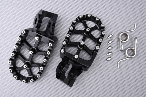 Repose pieds noir alu - repose-pieds,