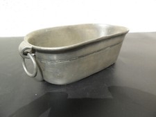 PETITE JARDNIERE EN ETAIN DE LA FONTAINE SIGNEE SIGNAUX GIROD