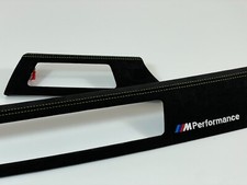 BMW E90 E91 ALCANTARA Yellow Stitching DASHBOARD Interior Trim LHD