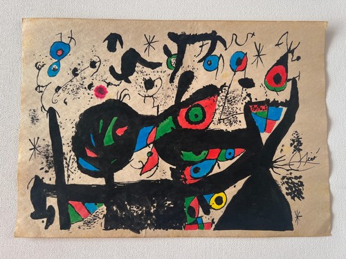 Joan miro dessin - joan, (fait