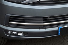 3Pc Chrome Grille Bordure