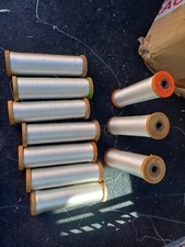 15 Bobine en Bois ancienne