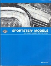 HARLEY DAVIDSON SPORTSTER XL883,XL1200,L,C,CX,N,T,X 2016 FACTORY WORKSHOP MANUAL