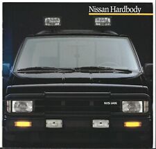 Nissan Hardbody Pick-Up 1989 USA Market Sales Brochure 4x2 4x4 Regular King Cab