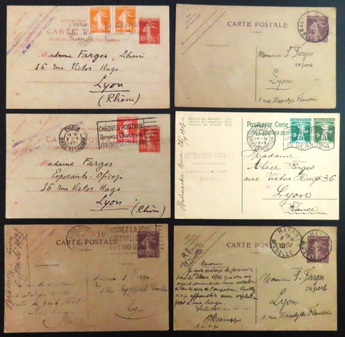 Lot entiers postaux - lot, 5