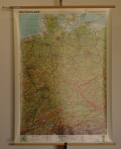 Carte murale scolaire - murale,