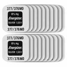 20 X Energizer 377 376 Piles