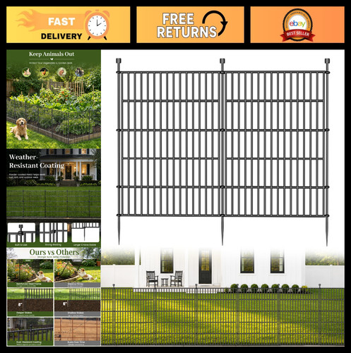 32in dig garden fence - garden,