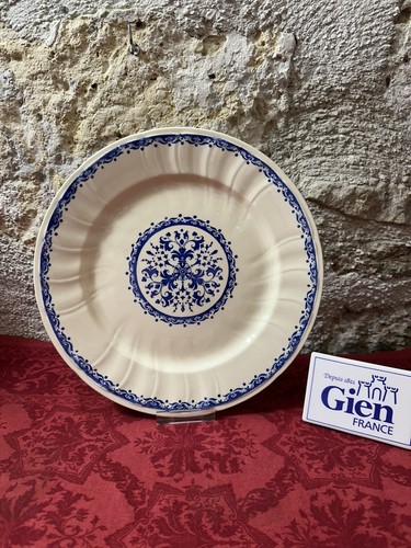 Gien terre de fer assiette - , :