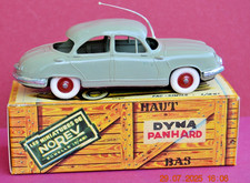 OLD NOREV FRANCE METAL CHASSIS = N°4 DYNA PANHARD Z = IN 1954 with BOX 1/43