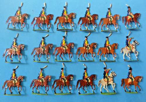 Plats étain zinnfiguren - d'étain,