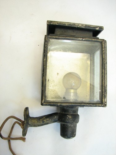 Antique small beveled glass - antique,