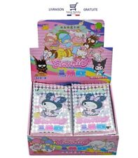 Display Hello Kitty Sanrio Kuromi and Melody 32 Boosters ! 160 Cartes Collection