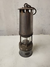 Lampe de Mineur Arras Agréé en 1953 Verre Baccarat 