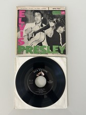 1956 Elvis Presley "Elvis Presley" EP RCA EPA -747 with AD on Back- P.D. Version