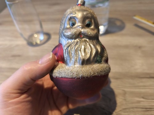 Superbe ancienne boule noel - de,