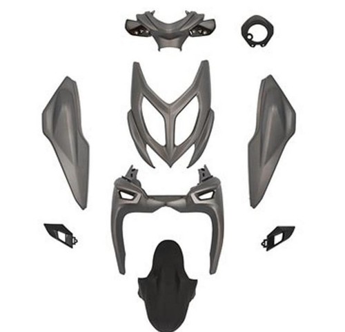 Kit carrosserie noir - /gris, (9