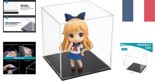 Vitrine acrylique 10x10x10 - acrylique,