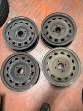 4 Jantes En Acier D'Occasion 14 Pouces Ford Fiesta 14 4x108 63.4