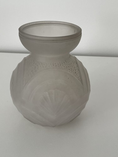 Vase boule verre opaque art - boule,