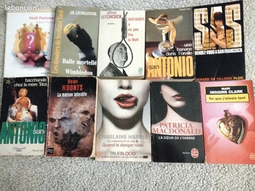 Lot livres poche - lot, 10