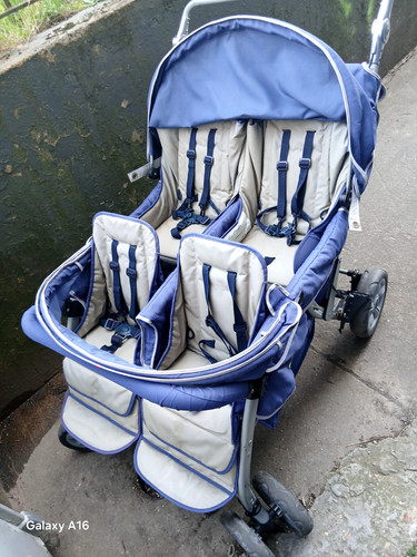 Poussette quadruple etat - poussette,